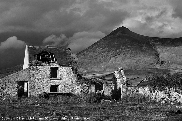Enduring Mournes Picture Board by David McFarland