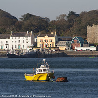 Buy canvas prints of Portaferry Harbour by David McFarland