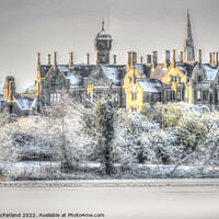 Buy canvas prints of Winter Wonderland at Brownlow House by David McFarland