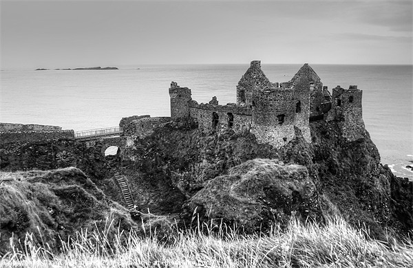 Impregnable Dunluce Picture Board by David McFarland