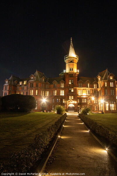 Slieve Donard Hotel, County Down Picture Board by David McFarland