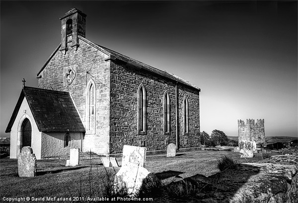 Kilclief Parish Church Picture Board by David McFarland