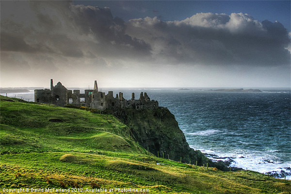 Dunluce Restoration Picture Board by David McFarland