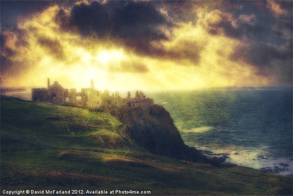 Dunluce Ancestral Dreams Picture Board by David McFarland