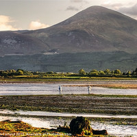 Buy canvas prints of Mourne anglers by David McFarland