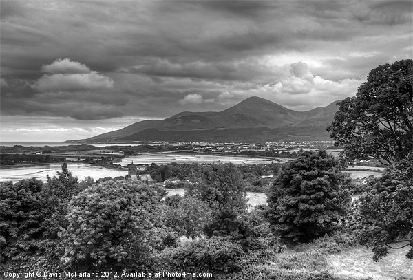 The Mountains of Mourne Picture Board by David McFarland
