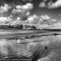 Buy canvas prints of Margy River, Ballycastle by David McFarland
