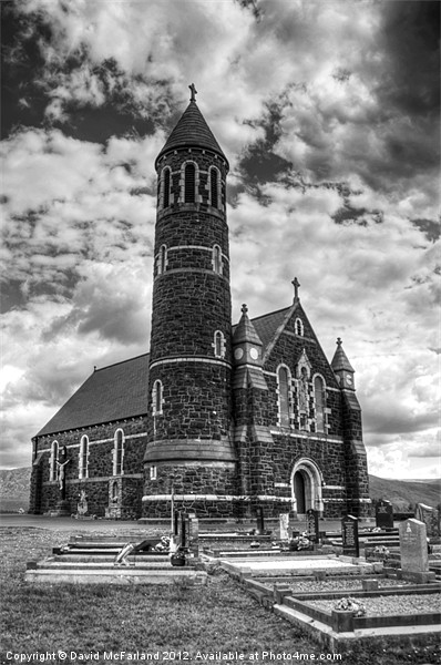 Sacred Heart Church, Dunlewey, Co Donegal Picture Board by David McFarland