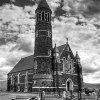 Buy canvas prints of Sacred Heart Church, Dunlewey, Co Donegal by David McFarland