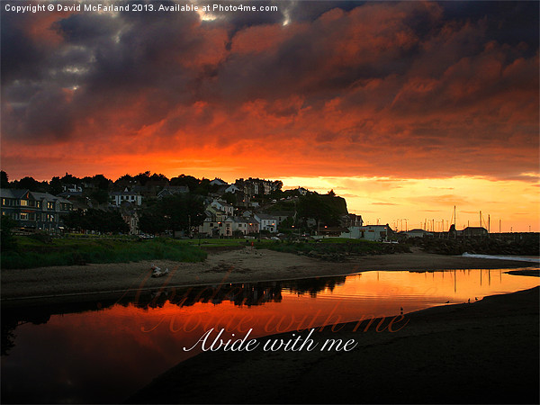 Abide with me Picture Board by David McFarland