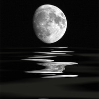 Buy canvas prints of Lunar water by David McFarland