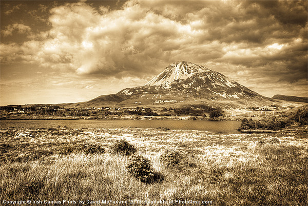 Ancient Errigal Picture Board by David McFarland