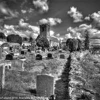 Buy canvas prints of Dromore Cathedral, County Down by David McFarland