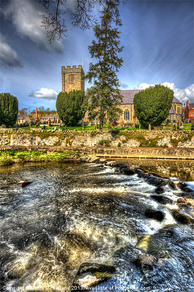 Dromore Cathedral on the Lagan Picture Board by David McFarland