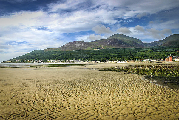 Slieve Donard and the Mournes Picture Board by David McFarland