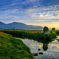Buy canvas prints of Evening time in the Mournes by David McFarland