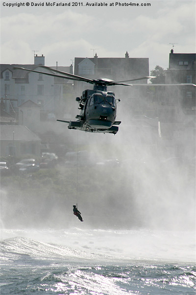 Sea rescue at Portrush Picture Board by David McFarland