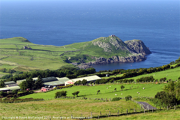 Torr Head in County Antrim Picture Board by David McFarland