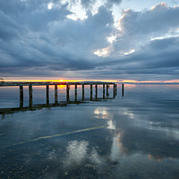 Buy canvas prints of Decay on Lough Neagh by David McFarland