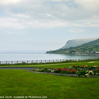 Buy canvas prints of Waterfoot and Garron Point by David McFarland