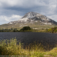 Buy canvas prints of Errigal Mountain by David McFarland