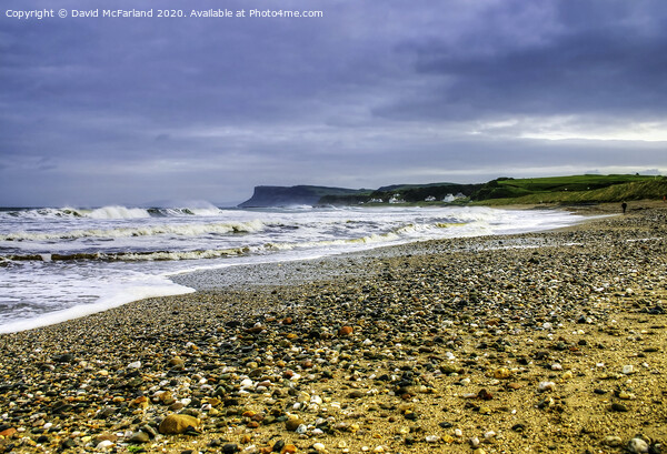 Clearing the head at Ballycastle, Northern Ireland Picture Board by David McFarland