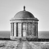 Buy canvas prints of Mussenden Temple Northern Ireland by David McFarland