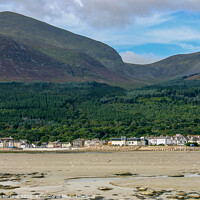 Buy canvas prints of Where the mountains of Mourne sweep down to the se by David McFarland