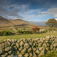 Buy canvas prints of Binian and the Mournes, Northern Ireland by David McFarland