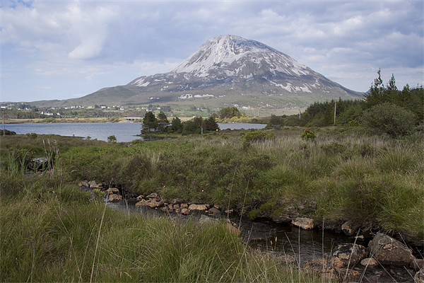 Errigal waters Picture Board by David McFarland