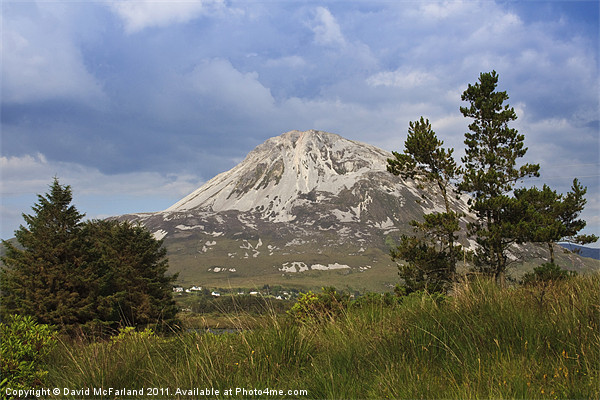 King Errigal Picture Board by David McFarland