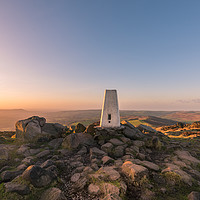 Buy canvas prints of Sunset Over The Peak District by Rob Camp