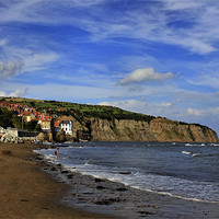 Buy canvas prints of ROBIN HOODS BAY 2011 by Martin Parkinson