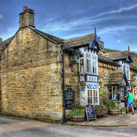 Buy canvas prints of Old English Pub  2011 by Martin Parkinson