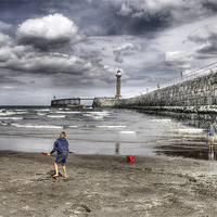 Buy canvas prints of Whitby Muted 2012 by Martin Parkinson