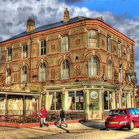 Buy canvas prints of Halfway Hotel, Hull 2012 by Martin Parkinson