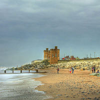 Buy canvas prints of Withernsea Beach 2013 by Martin Parkinson