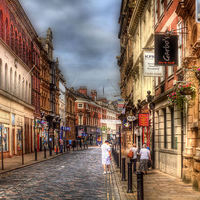 Buy canvas prints of  Silver Street Hul by Martin Parkinson