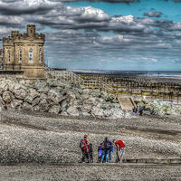 Buy canvas prints of  Withernsea Beach by Martin Parkinson