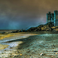 Buy canvas prints of Withernsea at Night by Martin Parkinson