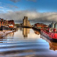 Buy canvas prints of Rising Tide on the River Hull by Martin Parkinson