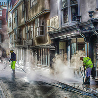 Buy canvas prints of City of York Street Clean by Martin Parkinson