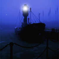 Buy canvas prints of light boat by Martin Parkinson