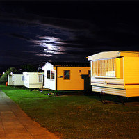 Buy canvas prints of Goodnight Campers by Martin Parkinson