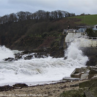 Buy canvas prints of Stormy falmouth by Brian Roscorla