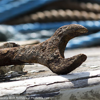 Buy canvas prints of The Trusty Rusty Spanner by Brian Roscorla