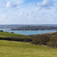 Buy canvas prints of Pendenis Point Falmouth. by Brian Roscorla