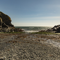 Buy canvas prints of Cadgwith Cove Beach by Brian Roscorla