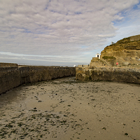Buy canvas prints of Tide out Portreath by Brian Roscorla