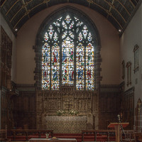 Buy canvas prints of All Saints Church Interior by Andy Morley